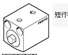 ADVC-16-10-A-P，德國(guó)費(fèi)斯托FESTO短行程氣缸