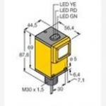 HJG圖爾克激光傳感器，NI20U-EM30-VN4X