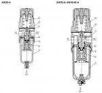 AW30-03G-A，日本SMC減壓閥AW40-04DG-1-A