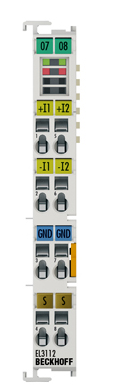 BECKHOFF/倍福輸出端子模塊IE4112，使用電壓