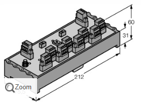 JRBS-40SC-8C/EX接線盒，德國turck品牌