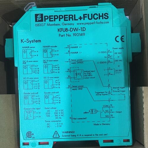 KFD2-SH-EX1.T.OP P+F隔離式安全柵技術(shù)參數(shù)